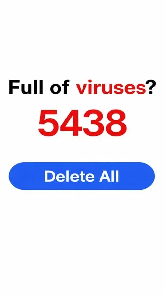 Кадр рекламы Optimal Cleaner App