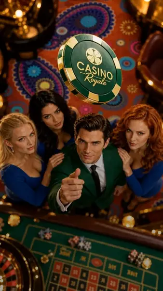 Кадр рекламы Casino Royale