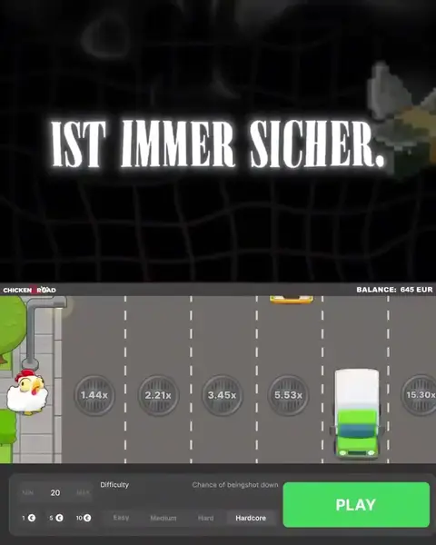 Кадр рекламы Chicken Game