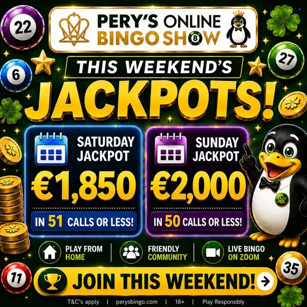 Кадр рекламы Pery's Bingo