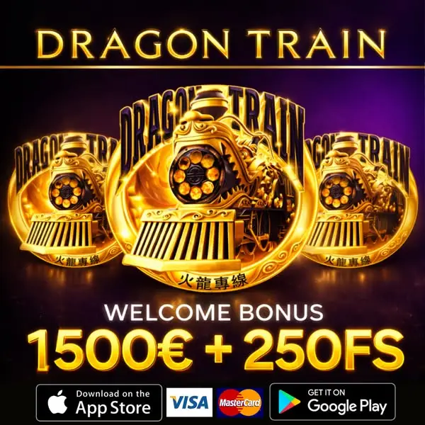 Кадр рекламы Dragon Train Casino