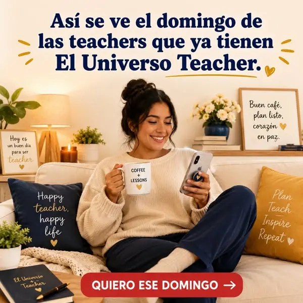 Кадр рекламы El Universo Teacher