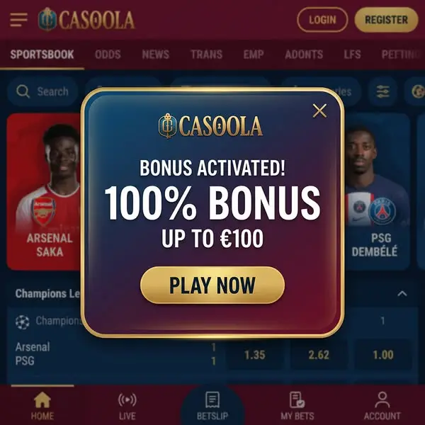 Кадр рекламы Casoola Win Arena