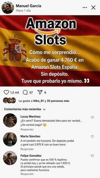 Кадр рекламы Amazon Slots