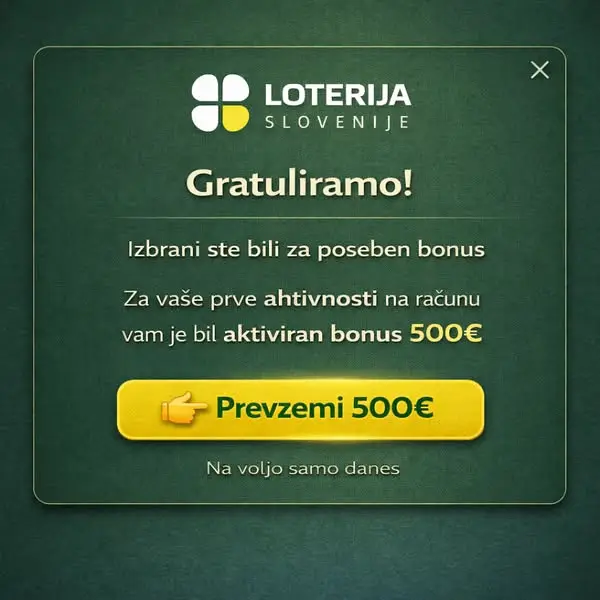 Кадр рекламы Lucky Zone Slovenia