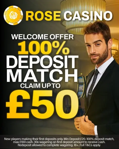 Кадр рекламы Rose Casino