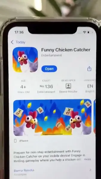 Кадр рекламы Chicken Road IOS
