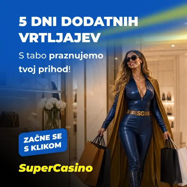 Кадр рекламы Supercasino.si