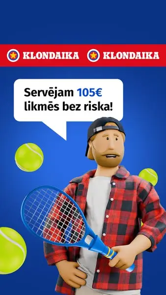 Кадр рекламы Klondaika Latvija