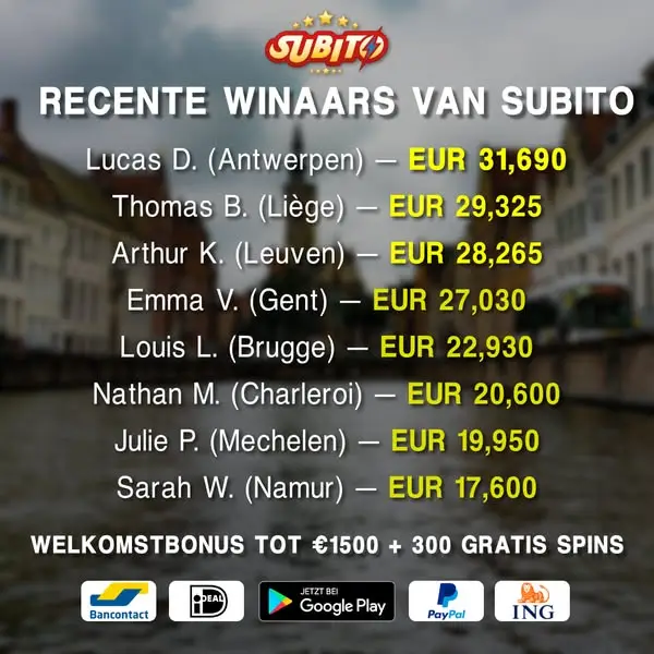 Кадр рекламы Spelplezier België