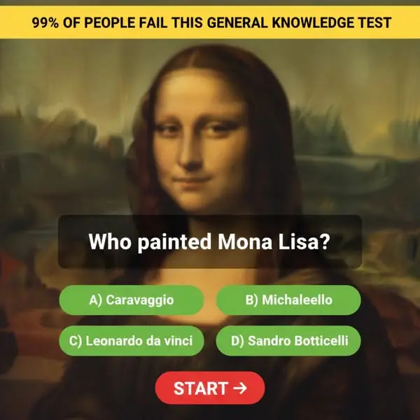 Кадр рекламы Pop Quiz Society