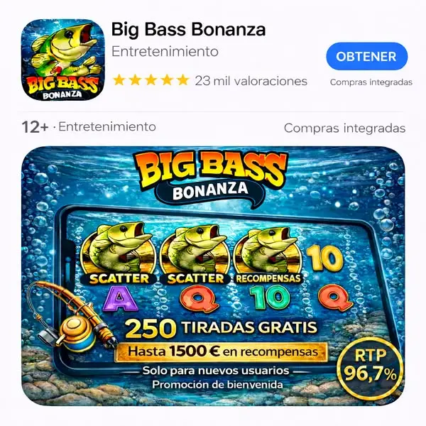 Кадр рекламы BigBass Multi: HoId and win