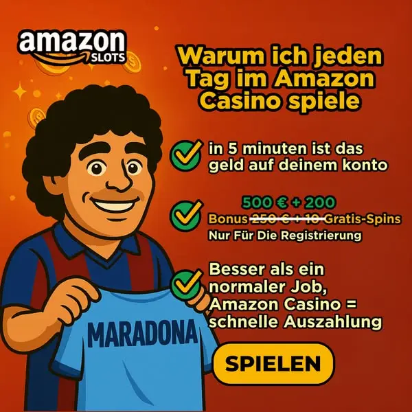 Кадр рекламы Amazon Slots