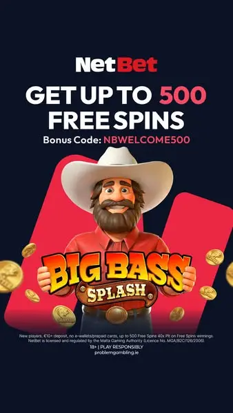 Кадр рекламы NetBet Casino IE
