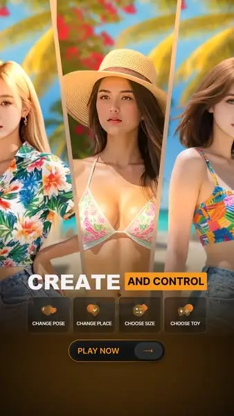 Кадр рекламы Candy Love AI