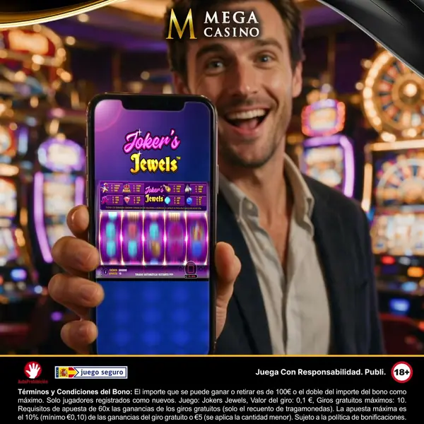 Кадр рекламы Mega Casino España