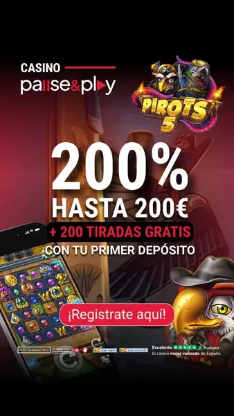 Кадр рекламы Casinopauseandplay.es