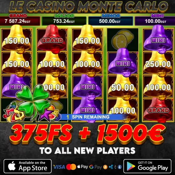 Кадр рекламы Le Casino Monte Carlo