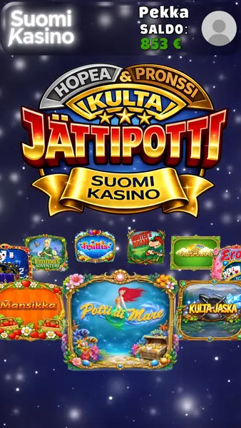 Кадр рекламы Suomi Pelit
