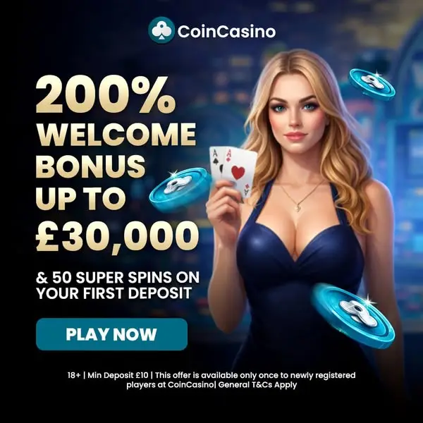 Кадр рекламы CoinCasino PRO