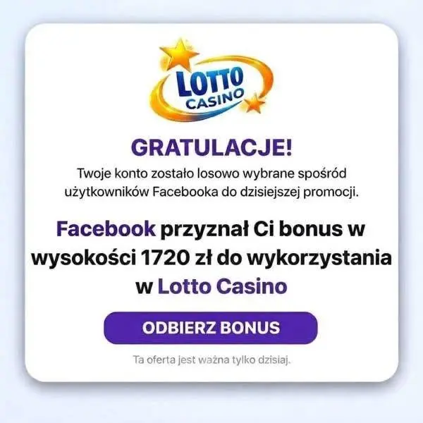 Кадр рекламы Lotto Poland