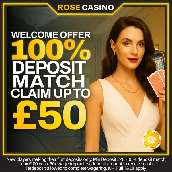Кадр рекламы Rose Casino