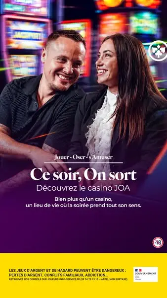 Кадр рекламы JOA - Jouer Oser s'Amuser