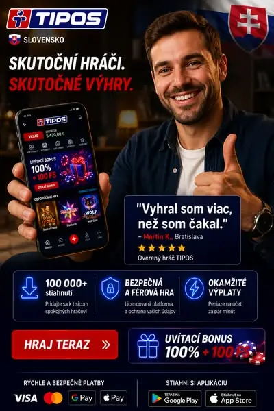 Кадр рекламы Slovenské Hry