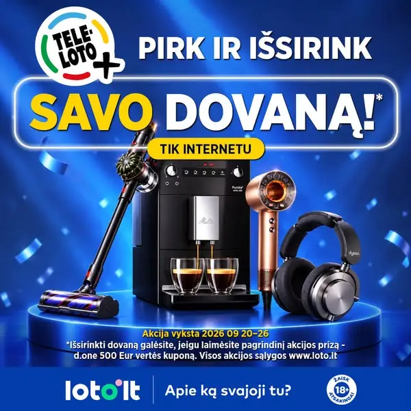 Кадр рекламы Loto.lt