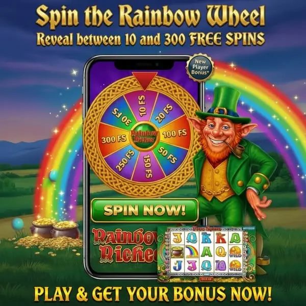 Кадр рекламы Rainbow Richess