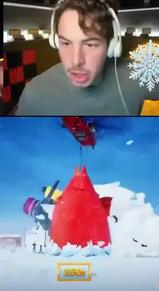 Кадр рекламы ICE Fishing