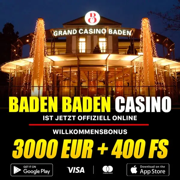 Кадр рекламы Baden Casino Online