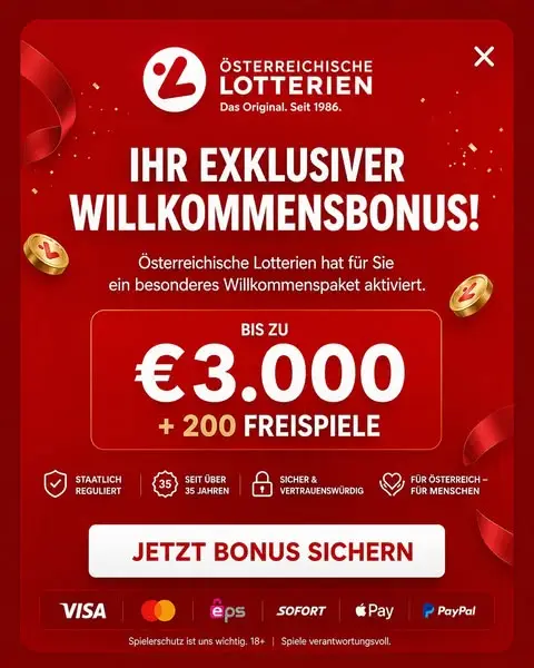Кадр рекламы Österreichische Lotterien W
