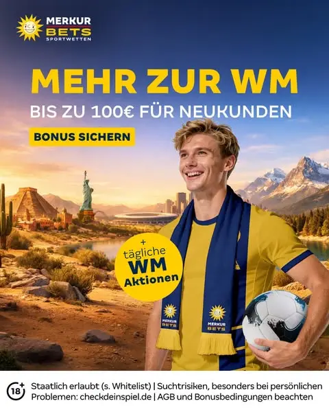 Кадр рекламы Merkur Bets Deutschland
