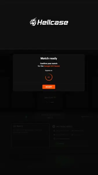 Кадр рекламы CS:GO Hellcase
