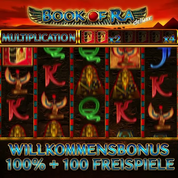 Кадр рекламы Book of Ra