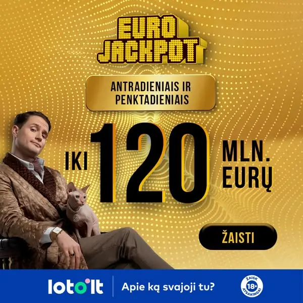 Кадр рекламы Loto.lt