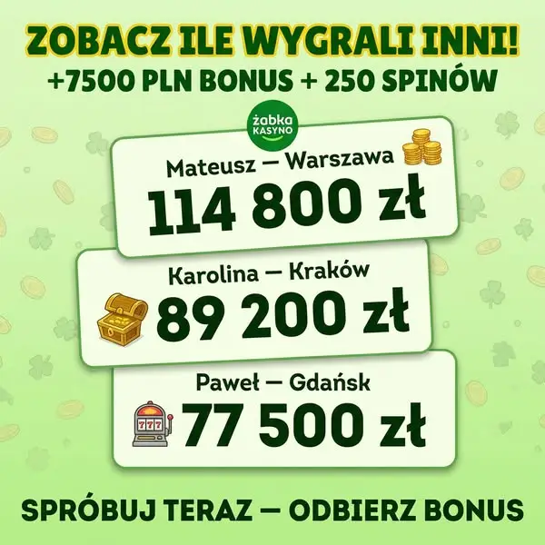 Кадр рекламы Koło Fortuny Kasyno