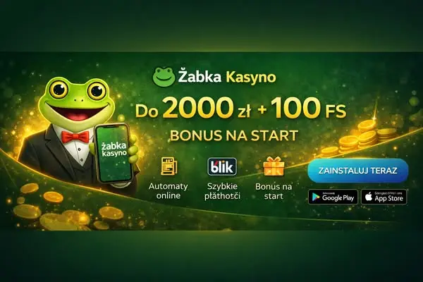 Кадр рекламы Żabka Kasyno