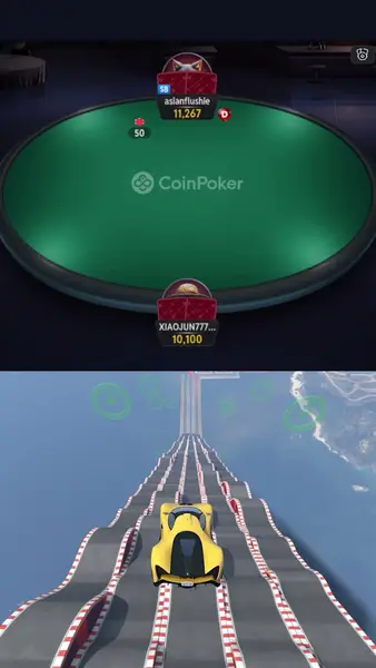 Кадр рекламы CoinPoker
