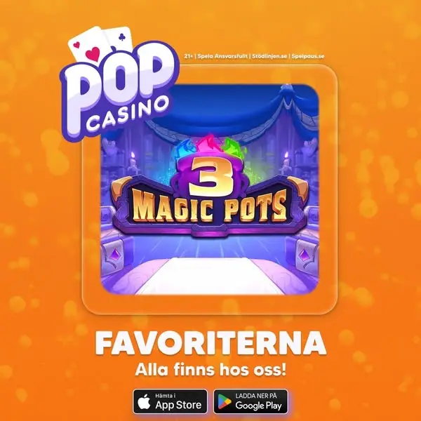 Кадр рекламы Pop Casino