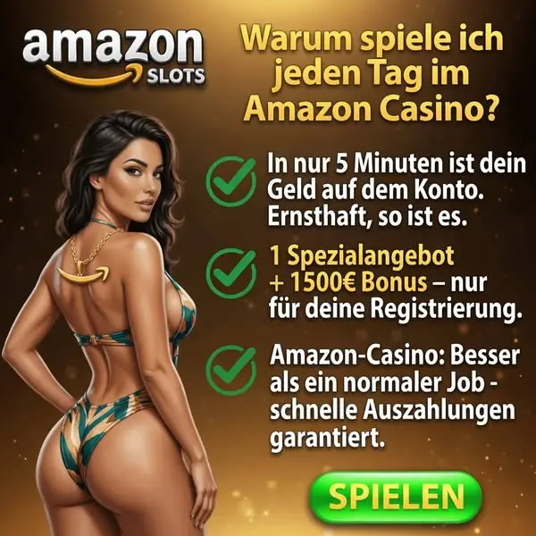 Кадр рекламы Amazon Slots spiele