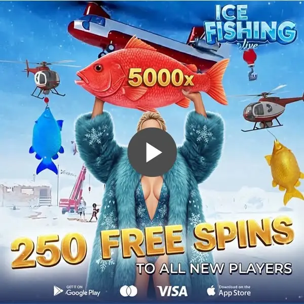 Кадр рекламы Ice Fishing