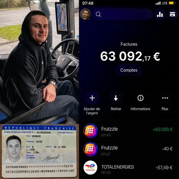 Кадр рекламы Lucas Bernard