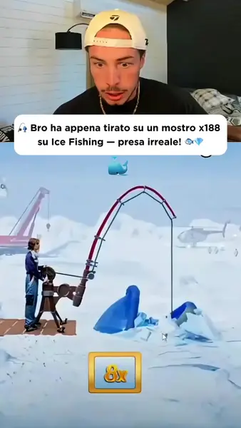 Кадр рекламы Ice Fishing Online