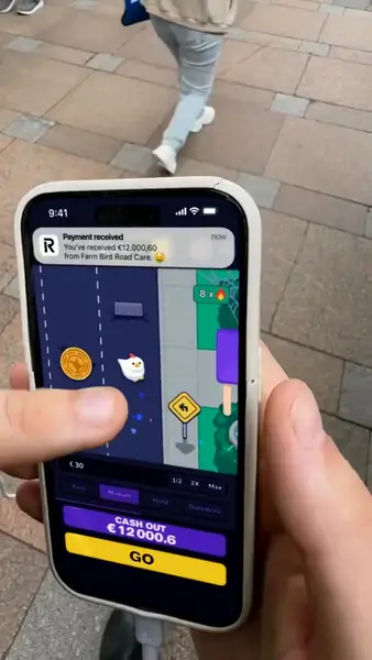Кадр рекламы Gameland