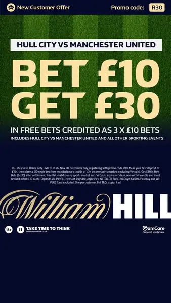 Кадр рекламы William Hill