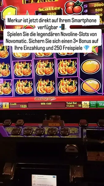 Кадр рекламы Merkur Casino