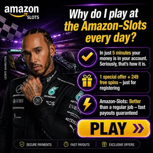 Кадр рекламы Amazon Slots