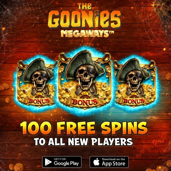Кадр рекламы The Goonies Megaways